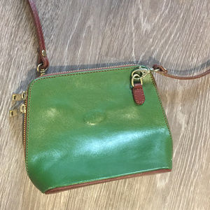 Genuine Leather Crossbody Purse from Greece